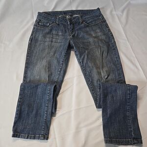 Makers Of True Originals Jeans Womens 28 Blue Denim Rock Festival Streetwear